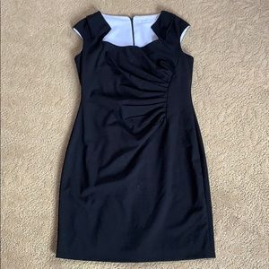 CALVIN KLEIN formal black dress